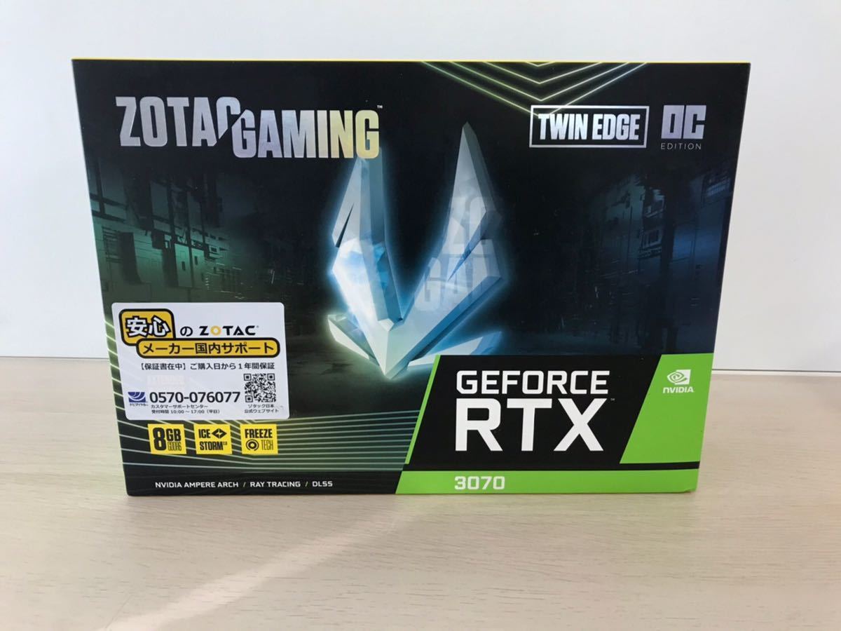 [ prompt decision ]ZOTAC GAMING GeForce RTX 3070 Twin Edge