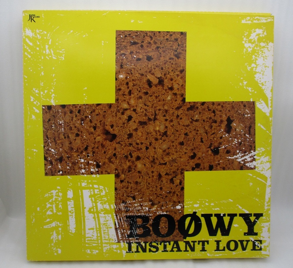 BOWY CDアルバム「INSTANT LOVE」初回盤 缶バッジ ステッカー付 検索:BOOWY 暴威 ボウイ 氷室京介 布袋寅泰 インスタントラブ