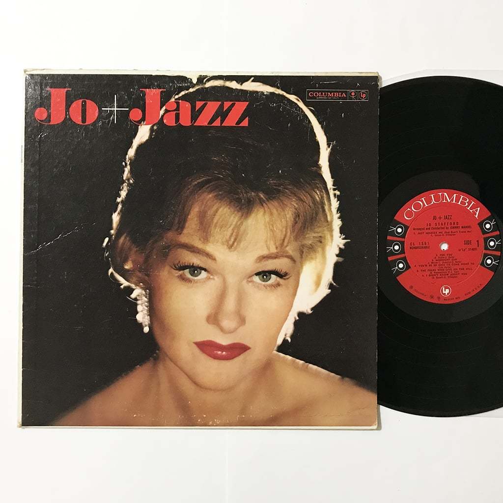 US ORIG LP■Jo Stafford■Jo + Jazz■Columbia アメリカ盤 オリジナル モノラル【試聴できます】_画像1