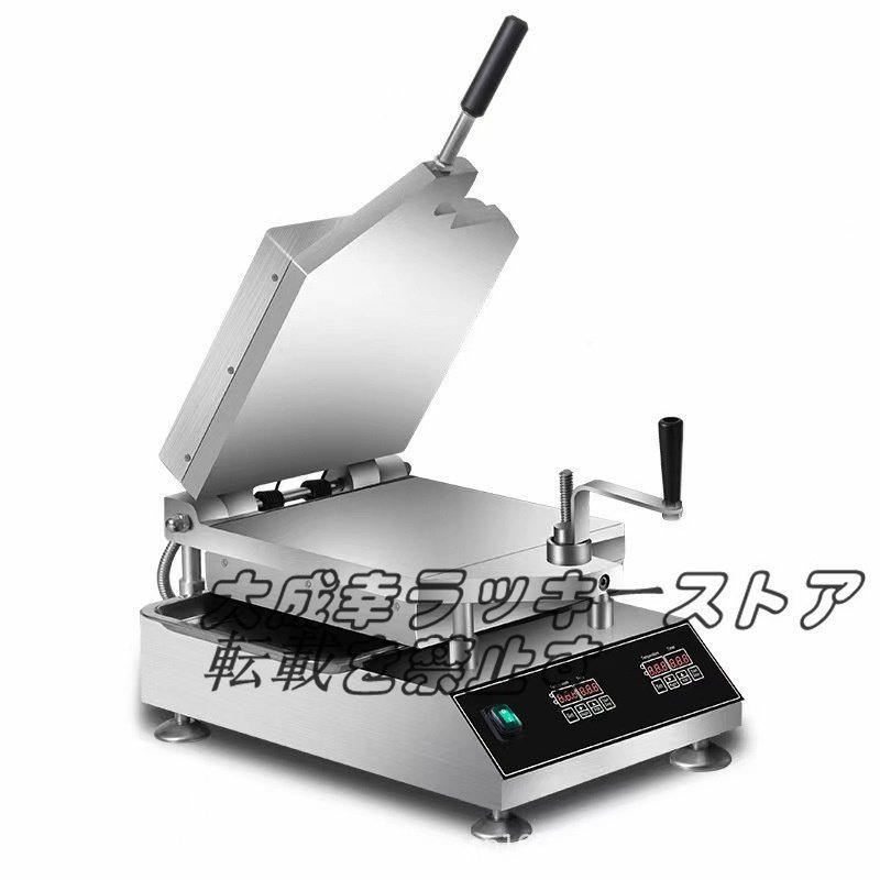 良い品質 電気 イカせんべい せんべい焼き機 プレス式 両面焼き 良い品質 電気 イカせんべい せんべい焼き機 プレス式 両面焼き