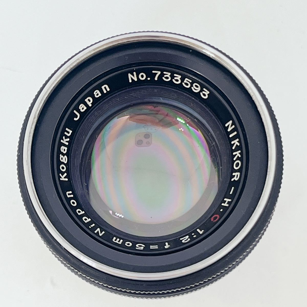 美品＊Nikon ニコン NIKKOR-H 5cm 50mm F2 クローム 単焦点レンズ_画像10