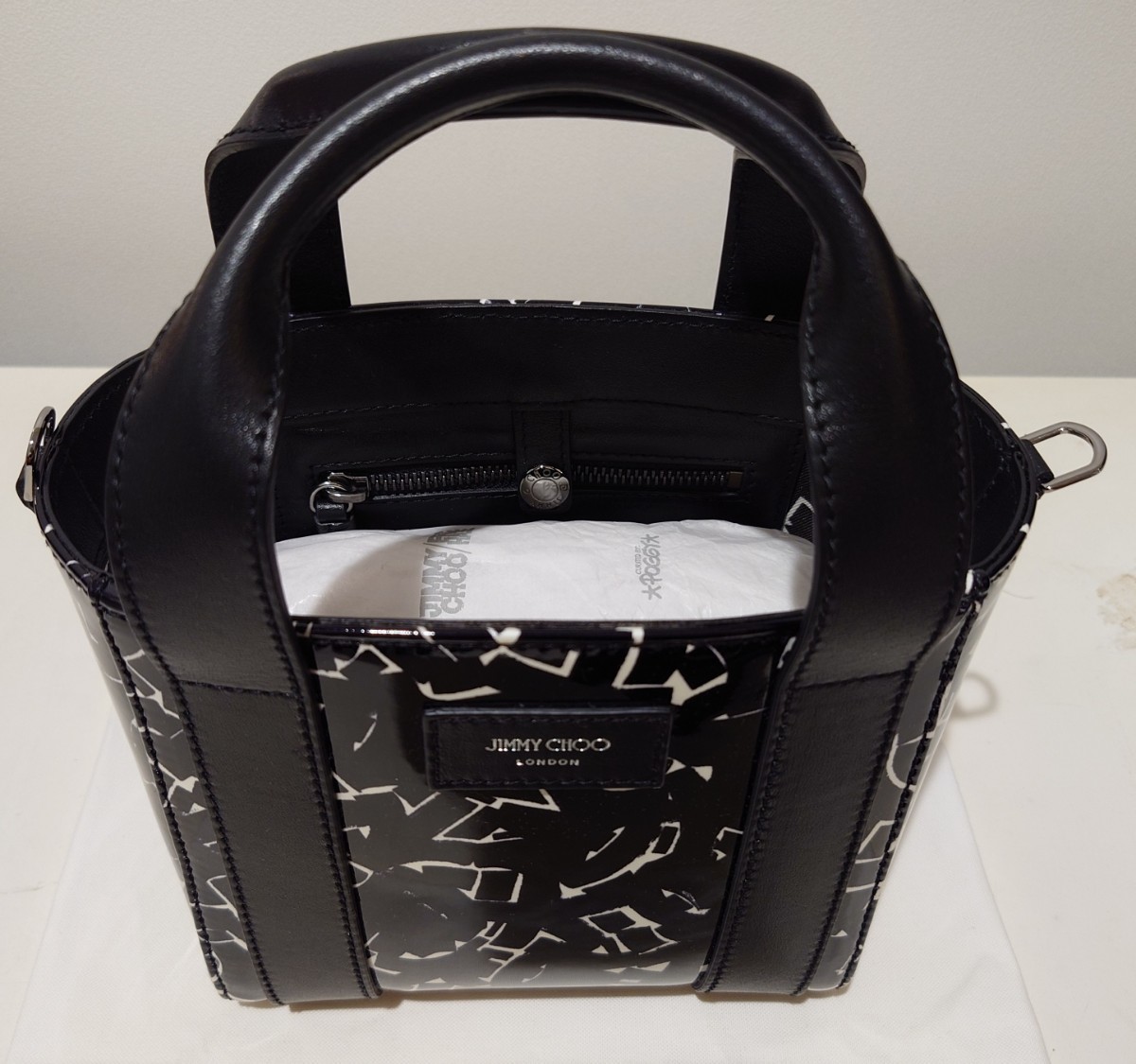 半額以下定価¥171600 JC Eric Haze Shopper Tote/S JIMMY CHOO POGGY