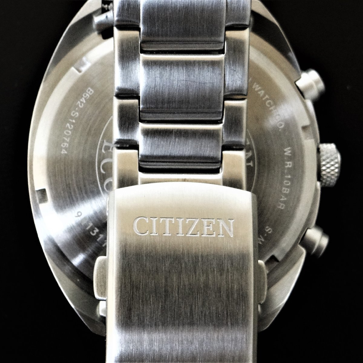 ◆ごえん堂◆極美品◆CITIZEN/シチズン RECORD LABEL◆CA7040-85E◆電波ソーラー◆6_画像6