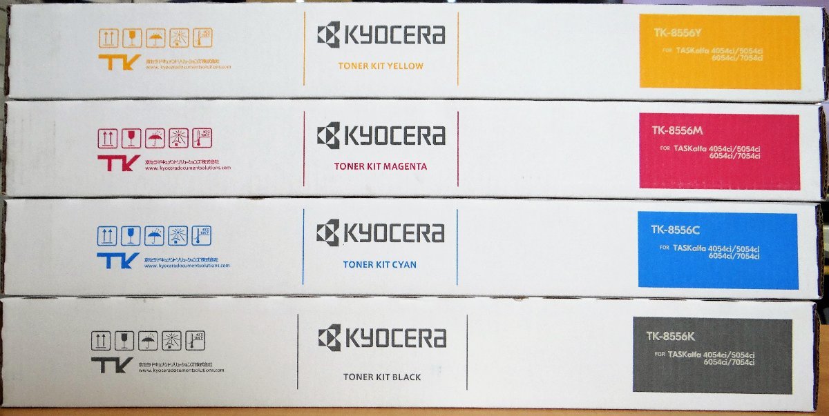 ◇ごえん堂◇新品◇Kyocera 京セラ【TK-8556】4色セット 純正品 10