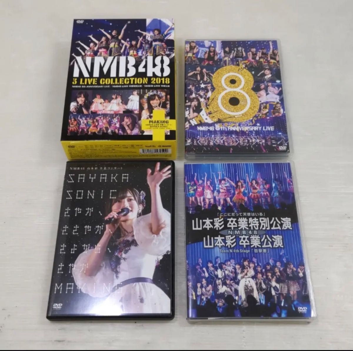 未開封NMB48/3LIVE COLLECTION2018 7枚組 山本彩 卒業 NMB48 DVD Blu-ray LIVE