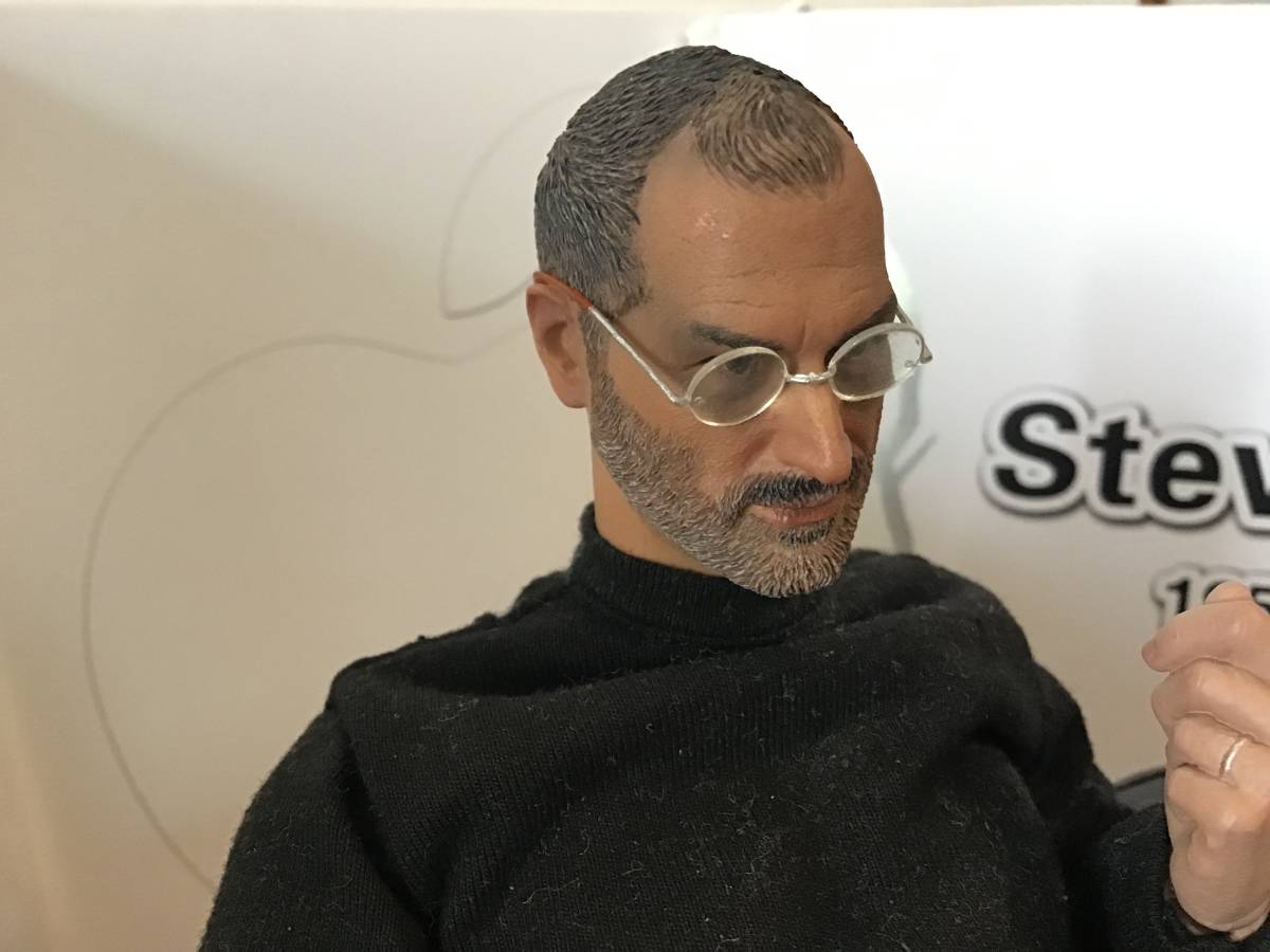 レジェンド・トイズ社製】 スティーブ・ジョブズ氏の精巧すぎる レジェンド・トイズ社製】 スティーブ・ジョブズ氏の精巧すぎる