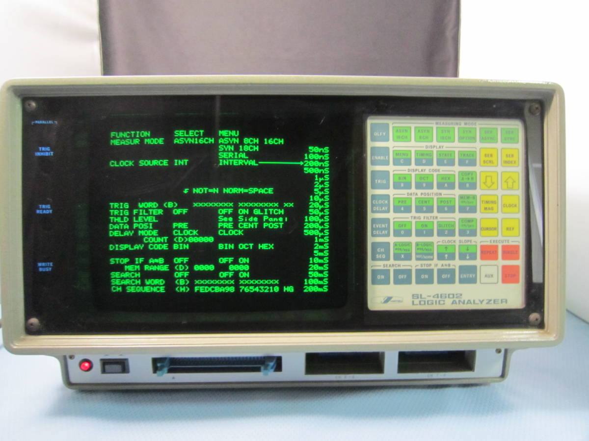Yahoo!オークション - ロジックアナライザ SL-4602 logic analyzer Yahoo!オークション - ロジックアナライザ SL-4602 logic analyzer