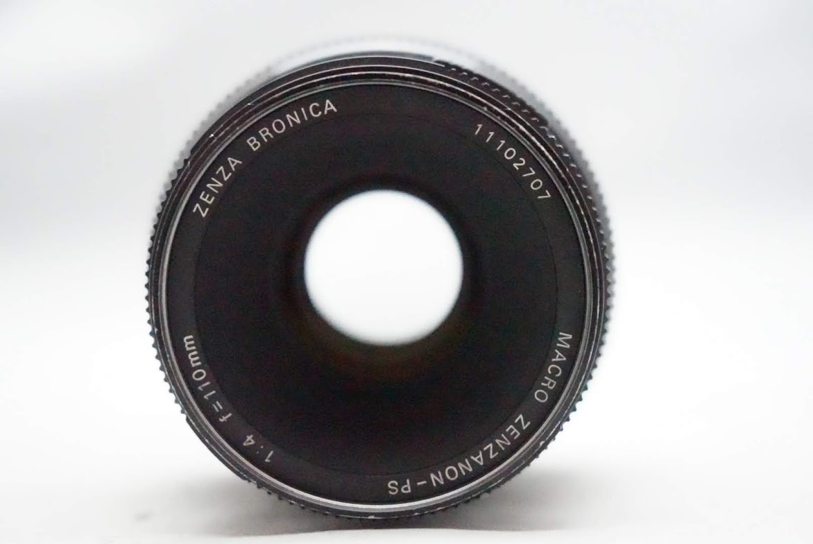 ☆超希少品☆ ゼンザブロニカ ゼンザノン‐PS マクロ 110㎜ F=1:4　ZENZA-BRONICA ZENZANON‐PS MACRO 110 4　中判カメラ用・単焦点レンズ_画像5