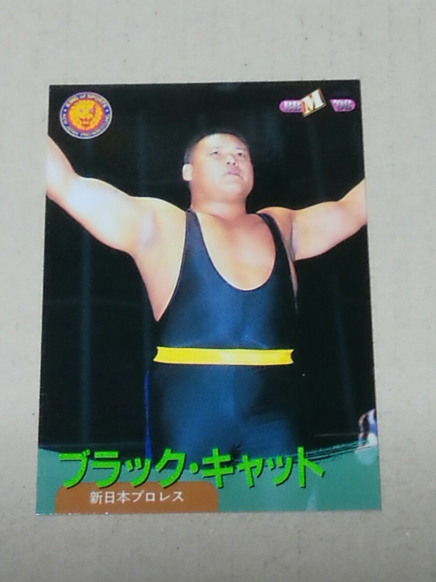 プロレスカード ベースボールマガジン 1998 新日本プロレス ブラックキャット プロレスカード ベースボールマガジン 1998 新日本プロレス ブラックキャット