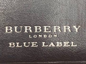 Burberry バーバリー　ブルーレーベル　二つ折り財布　がま口　オシャレ_画像8