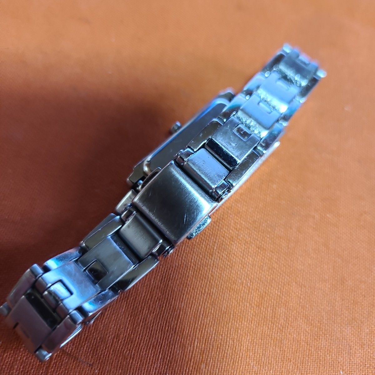 SEIKO ALBA ingenu シルバー レクタンゴ腕時計レディース 稼働品!