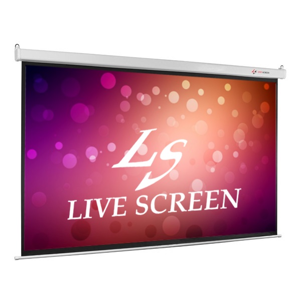  new product!! LIVE SCREEN 16:9 120 -inch electric storage projector screen home theater EPSON ACER BENQ