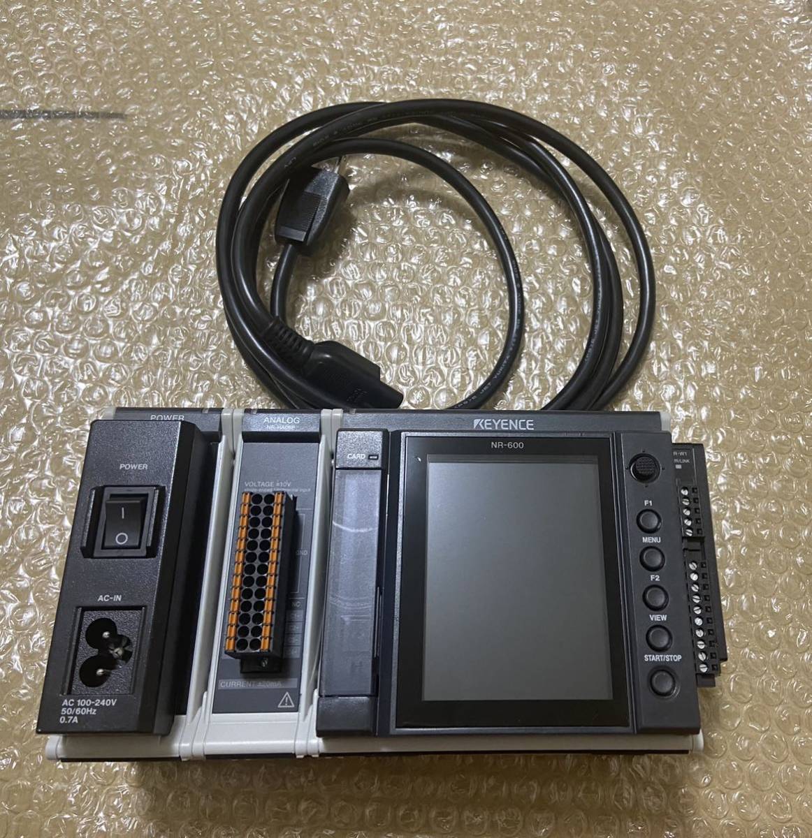 KEYENCE NR-600 + NR-HA08 + NR-U60 データ収集 | noonanwaste.com
