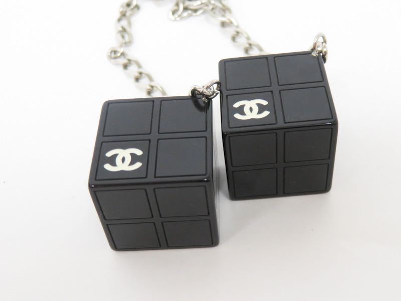 CHANEL シャネル 04S キューブチェーンベルト シルバーカラー ココ
