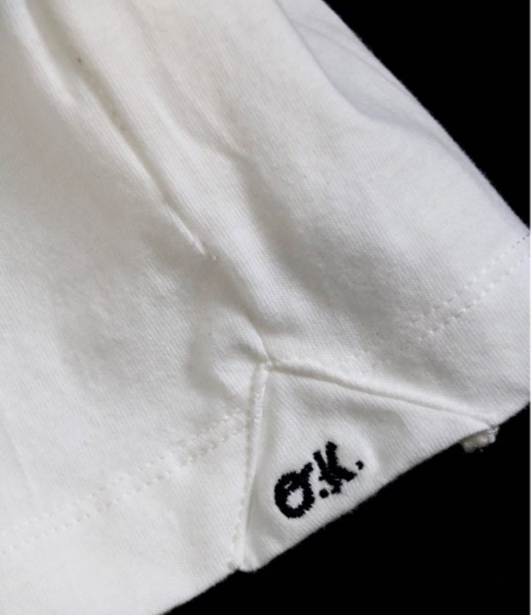 新品未使用 AJ1 BANKSY THROW バンクシー 刺繍 Tシャツ ルーズ LOOSE エアジョーダン1 Tee WHITE