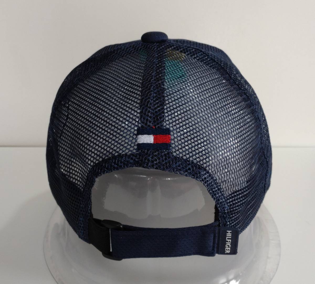 新品 トミーヒルフィガー ゴルフ 帽子 キャップ 野球帽 男女兼用 ネイビー 57㎝の画像3