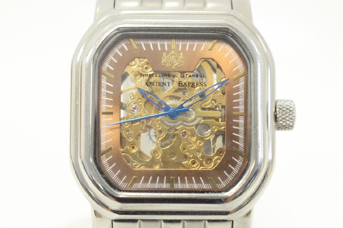 オリエントエクスプレス 腕時計 メンズ 自動巻き式 - 腕時計