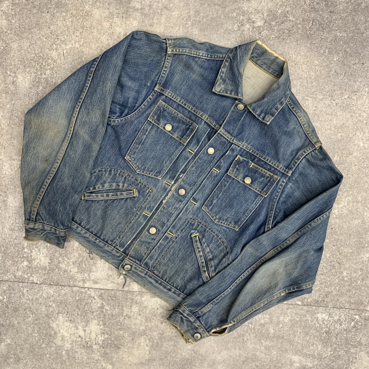 ▲ J.C.PENNEY FOREMOST ジェーシー ペニー フォアモスト 1960s 60年代 Vintage Denim Jacket ヴィンテージ デニム ジャケット Gジャン 104