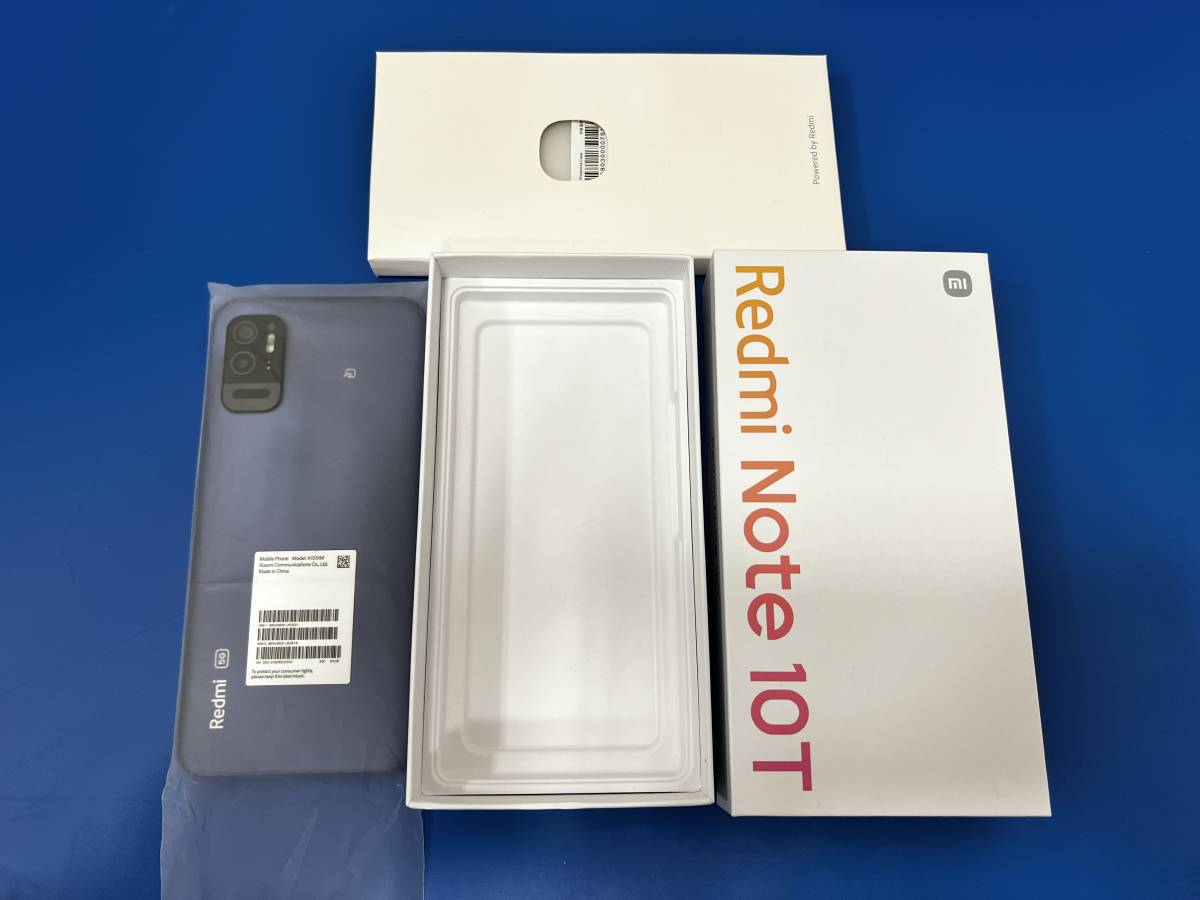 Redmi Note 10T 64GB Nighttime Blue ＳＩＭロック解除済み 分割完済