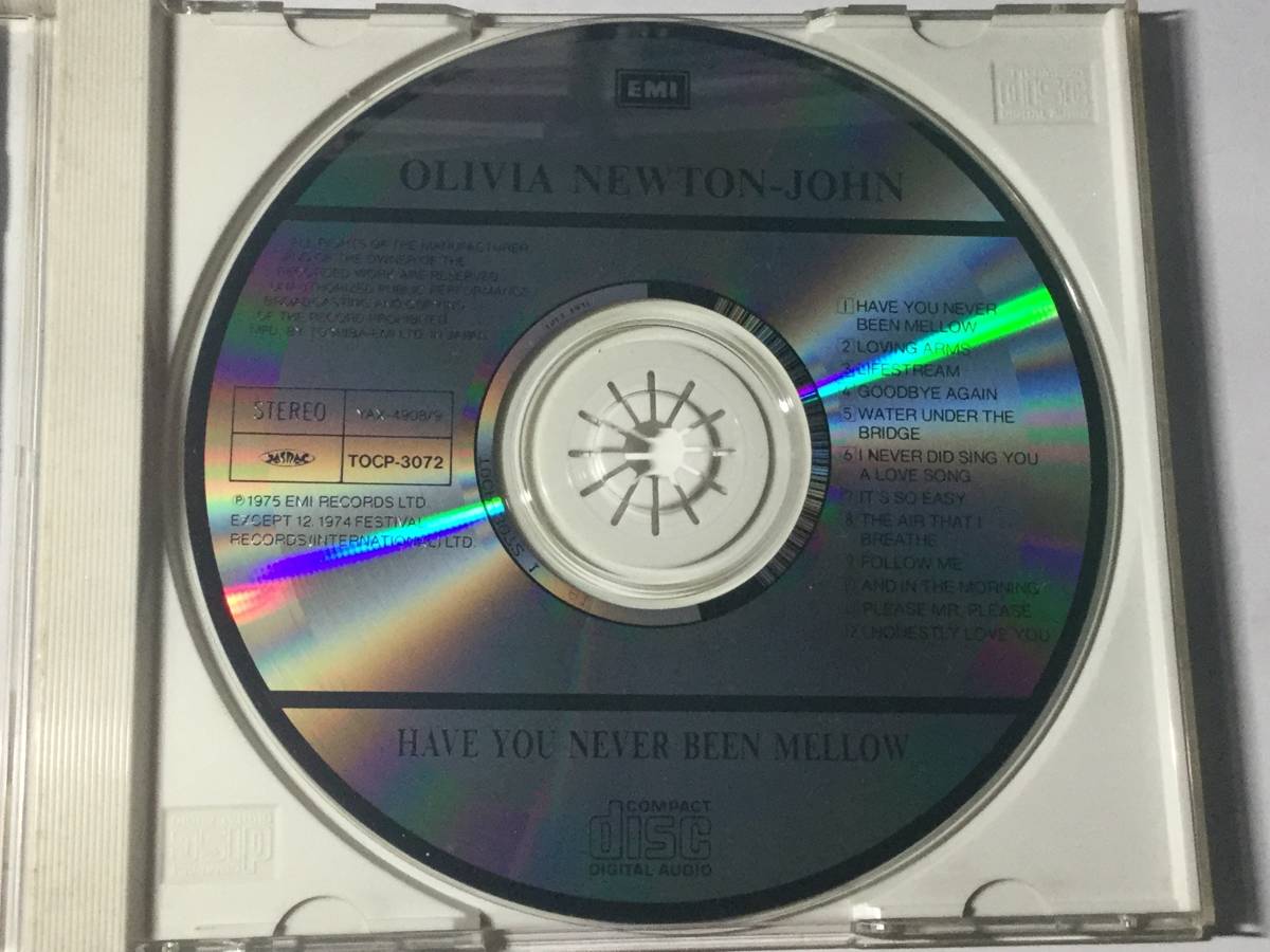 国内盤CD/オリビア・ニュートン・ジョン/そよ風の誘惑 送料¥180_画像5