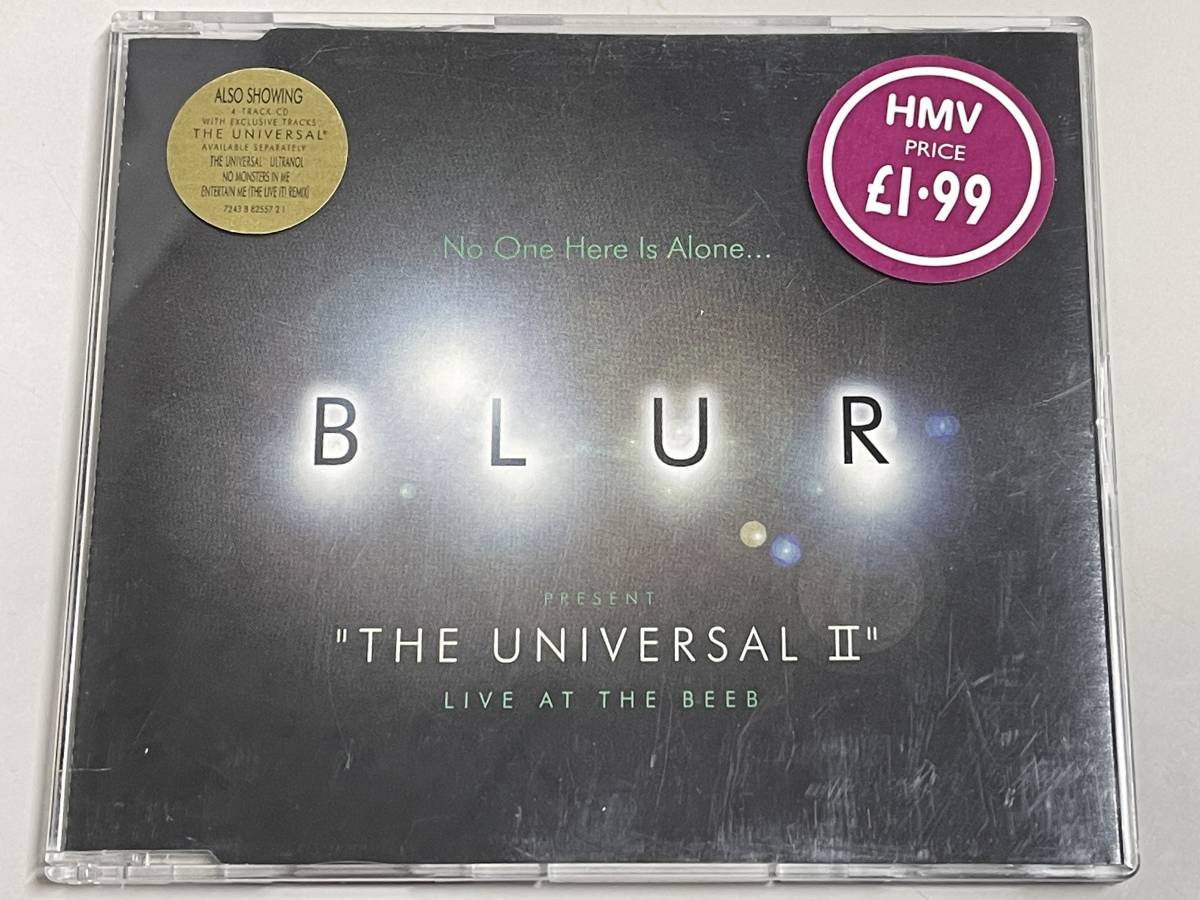 [CD Beauty] Никто здесь не один ... Universal II/Blur/Universal II/Blur [импорт] Все 4 песни вживую