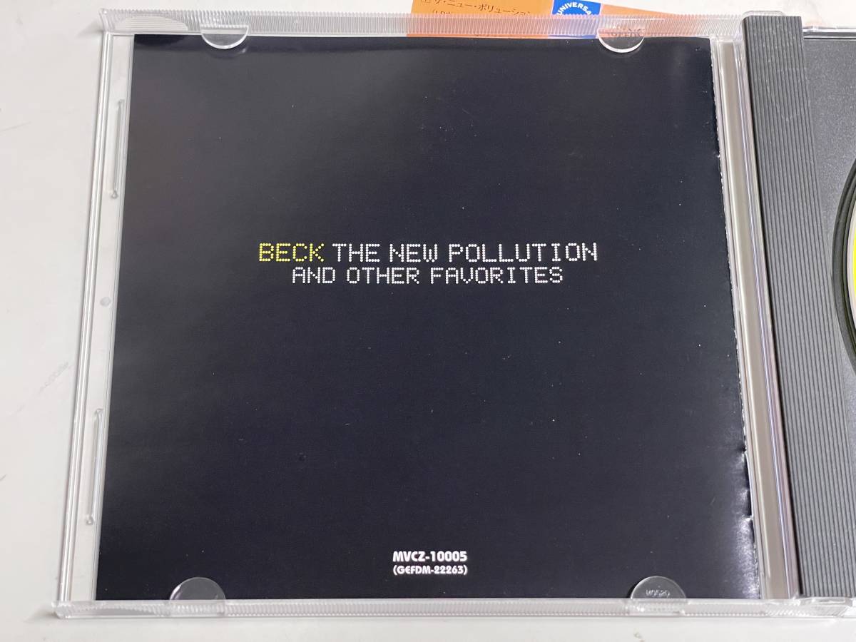 【CD美品】the new pollution and other favorites/beck/ザ・ニュー・ポリューション・アンド・アザー・フェイヴァリッツ/ベック【日本盤】_画像4