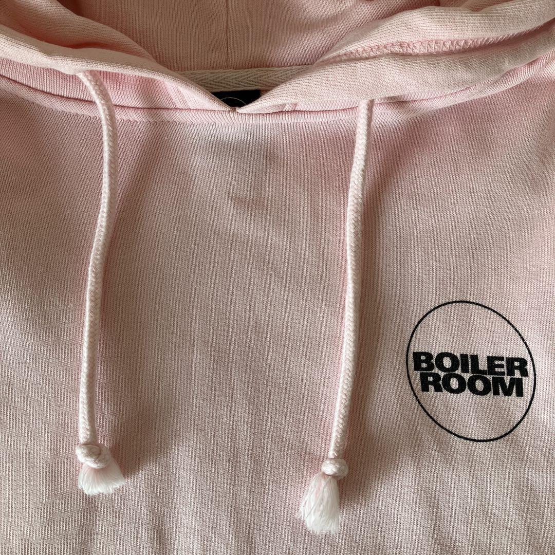 第1位獲得！】 BOILER ROOM 3M LOGO HOODIEパーカー ピンクXL ボイラー