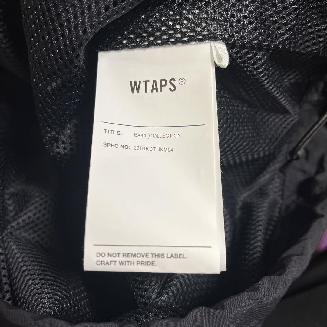 WTAPSダブルタップス 22ss SMOCK JACKET 黒01 スモックジャケット
