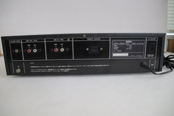 完売 アイワ Aiwa AD-F80 (2268607) カセットデッキ Deck Cassette