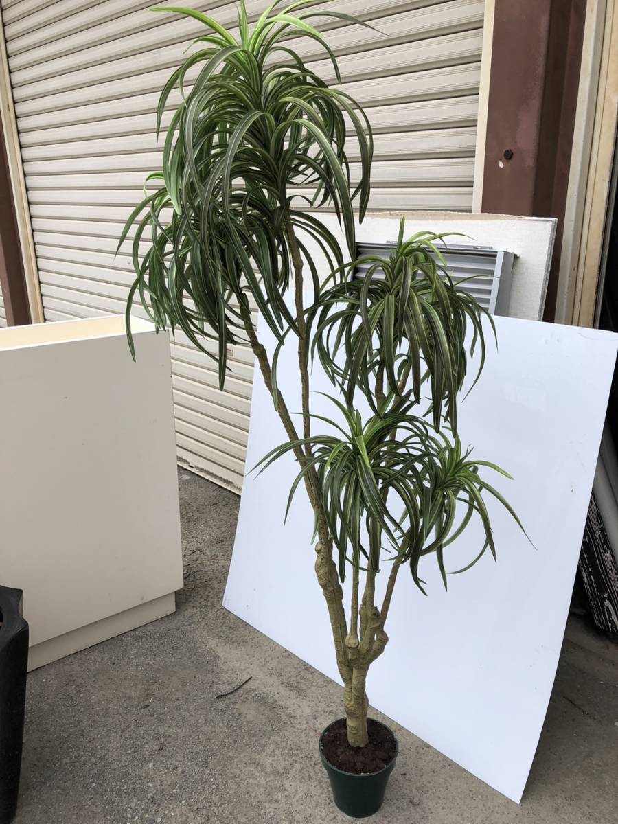 フェイク グリーン ドラセナ 植物 大型 屋外 造花 人口 観葉植物
