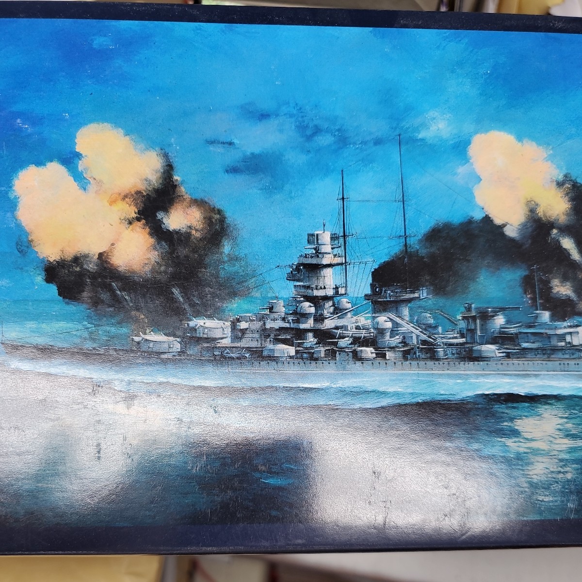 フライホークモデル 1/700 ドイツ海軍 戦艦　中は未開封_画像2