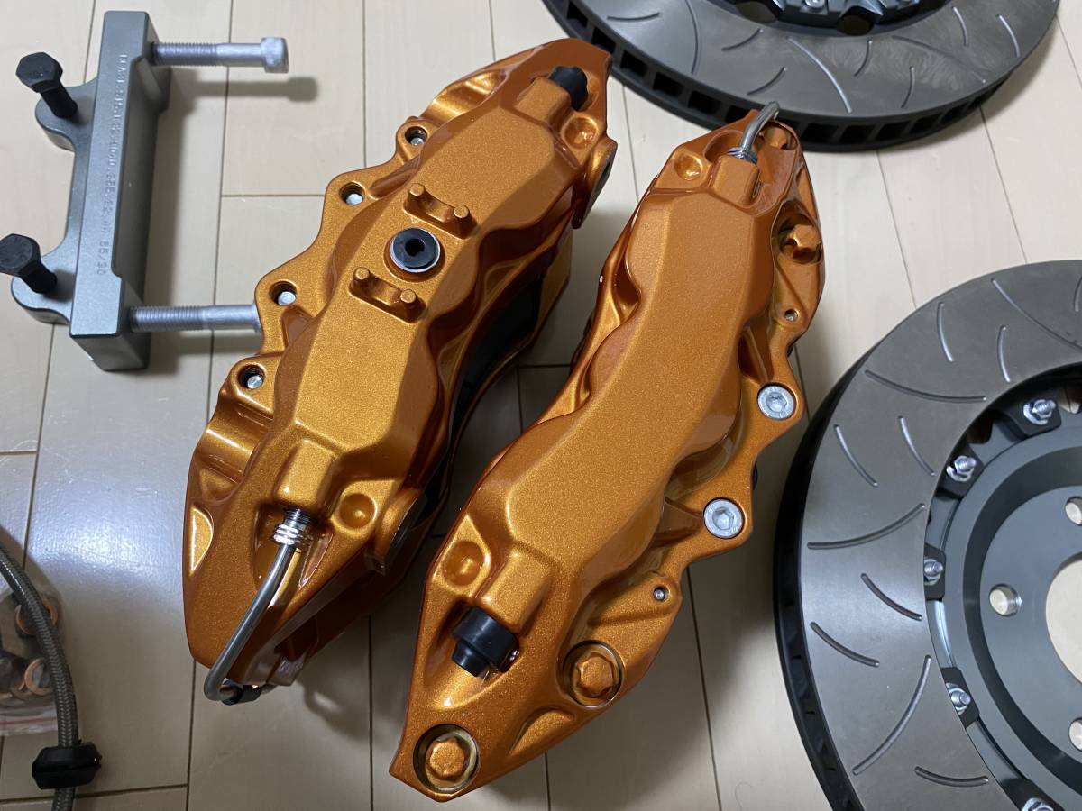 新品】スカイラインGTR BNR34 2Pローター ブレーキキット 対向6pod