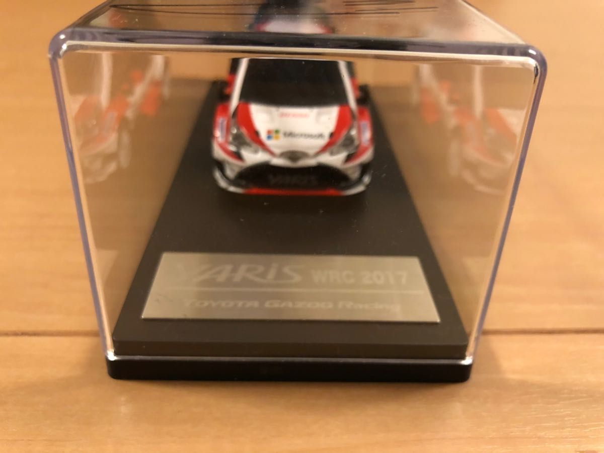 【タナック、マキネン直筆サイン入り】1/43 トヨタ ヤリス WRC 