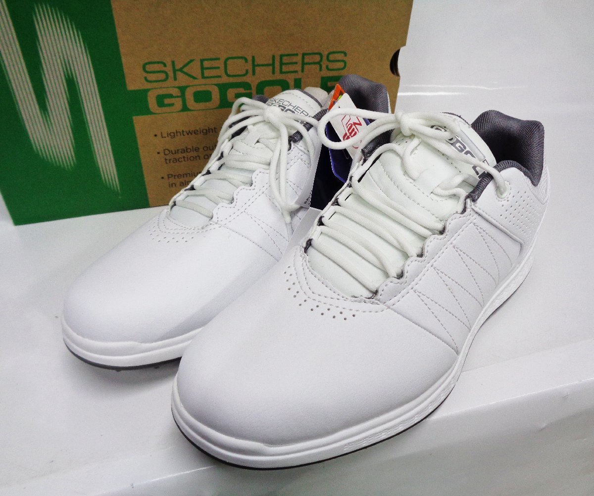 もらって嬉しい出産祝い 新品□スケッチャーズ GO GOLF PIVOT スパイク
