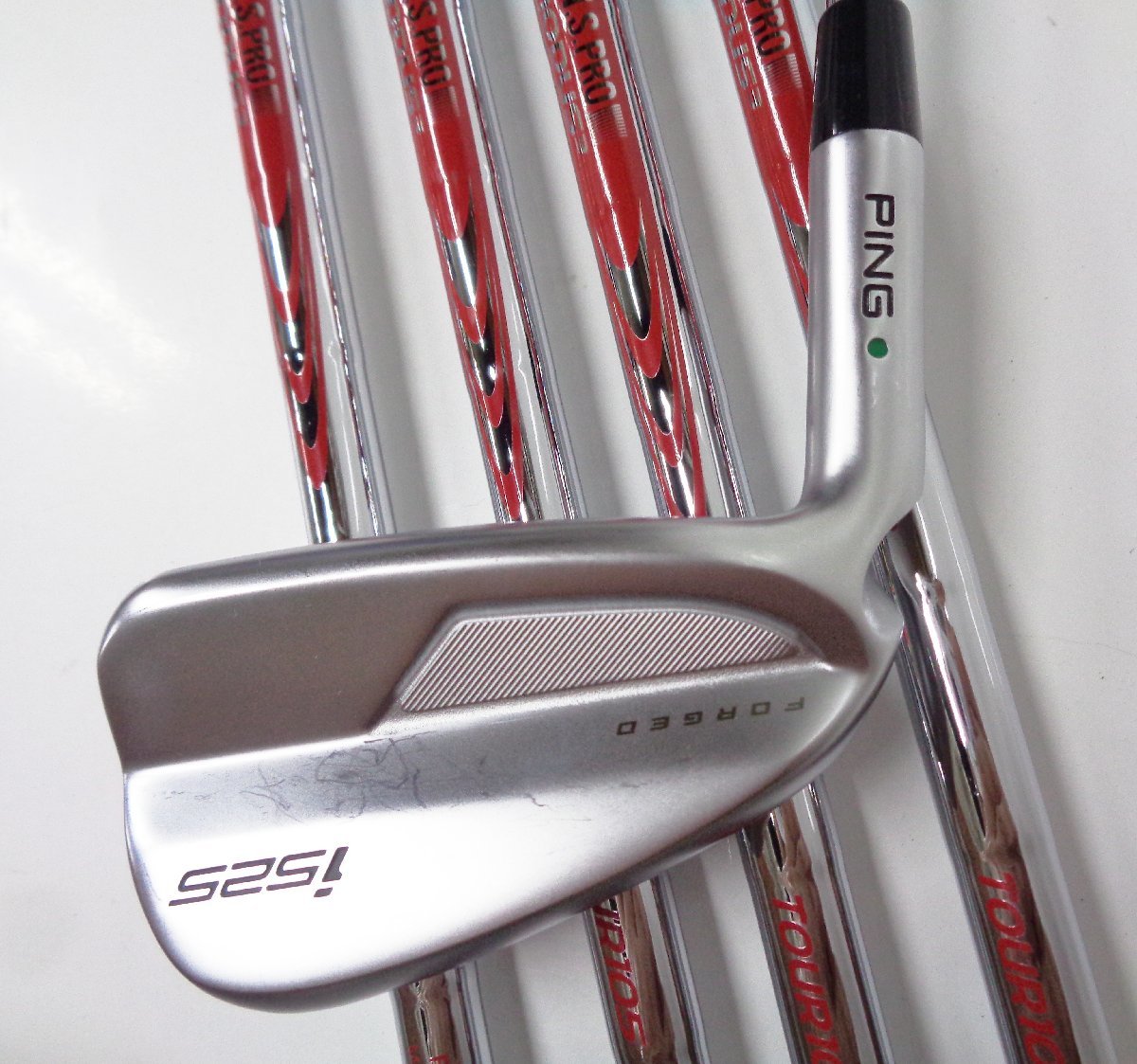 中古美品(左用)☆ピン PING i525 アイアン☆#7~Pw/Uw 5本☆N.S.PRO