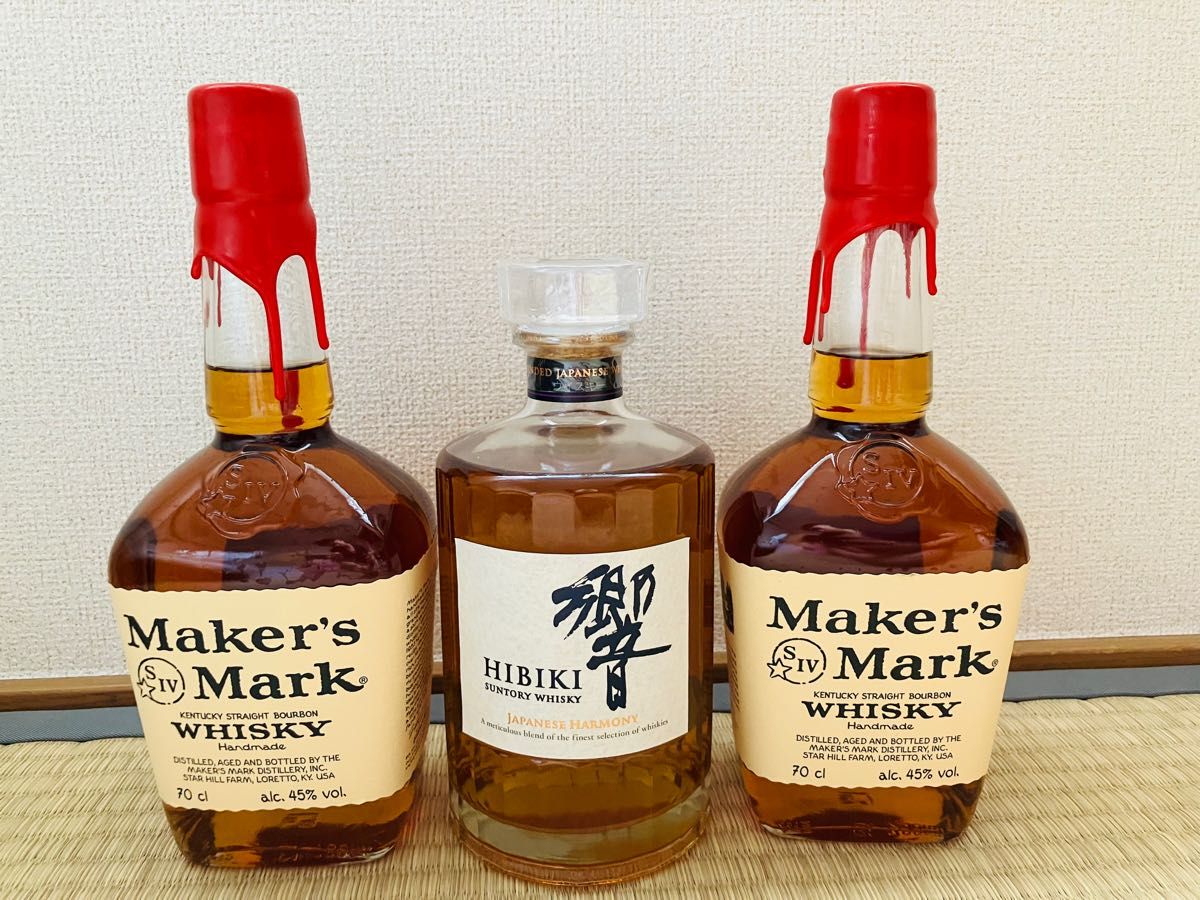 響ウイスキー 3本セット メーカーズマーク
