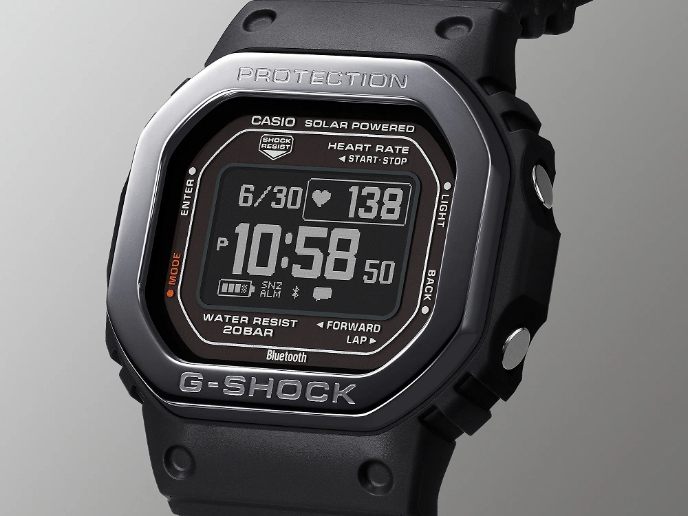 カシオCASIO G-SHOCK Gショック ジーショック G-SQUAD DW-H5600MB-1JR【国内正規品】_画像6