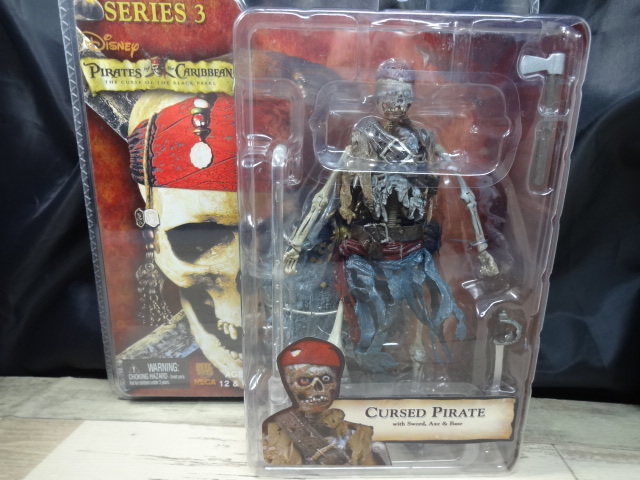 NECA　ネカ　パイレーツ・オブ・カリビアン　ディズニー　Series 3 Cursed Pirate　(カースド　パイレーツ) アクションフィギュア_画像1