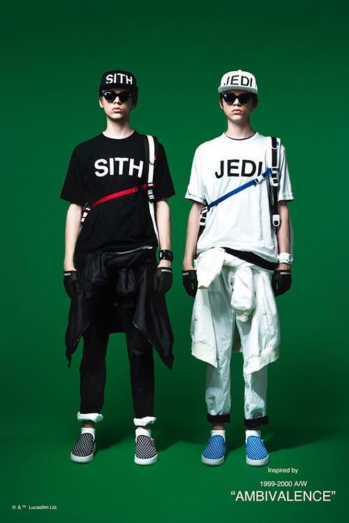UNDERCOVER×STAR WARS オフィシャルコラボ JEDI & SITH Tシャツセット