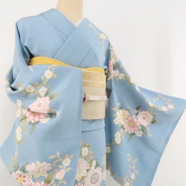 ゆめsaku2 新品 本加賀友禅 清水千鶴子 落款“想いを繋ぐ加賀の ゆめsaku2 新品 本加賀友禅 清水千鶴子 落款“想いを繋ぐ加賀の