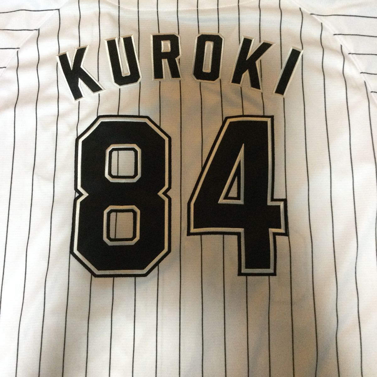 千葉ロッテマリーンズ 黒木知宏 ユニフォーム Lサイズ 未使用