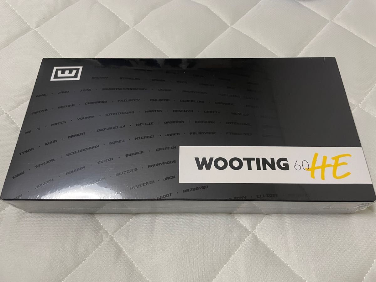 着後レビューで 送料無料】 wooting US配列 60HE ARM ARM版 未開封