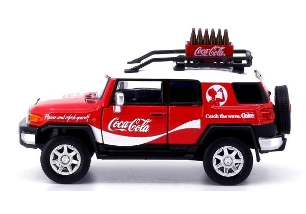 1/64 トヨタ FJ クルーザー 2015 Coca-Cola (RHD) (COKE039)_画像2