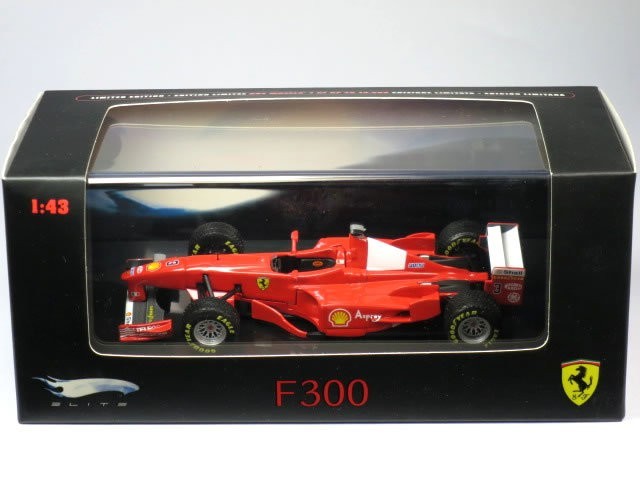 マテル 1/43 フェラーリ F1 F300 No.3 シューマッハ 英国GP シルバーストーン 1998 (MT5587N)_画像1
