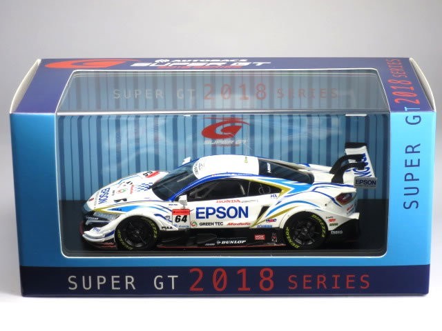卸売 2018 スーパーGT 1/43 Epson (45631) No.64 NSX-GT Modulo 卸売 2018 スーパーGT 1/43 Epson (45631) No.64 NSX-GT Modulo