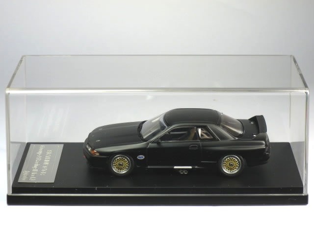 HPI 1/43 日産 スカイライン GT-R R32 Gr.A レーシング マットブラック ※非売品※ (8094)_画像2