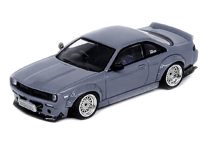 INNO Models 1/64 日産 シルビア (S14) ROCKET BUNNY BOSS AERO グレー (IN64-S14B-GREY)_画像2