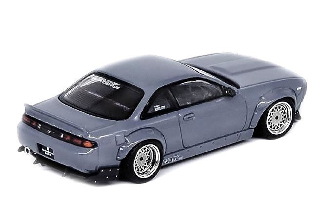 INNO Models 1/64 日産 シルビア (S14) ROCKET BUNNY BOSS AERO グレー (IN64-S14B-GREY)_画像3