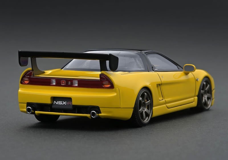 1/43 Honda NSX-R (NA2) yellow (TE37 18 -inch wheel )(IG1902)