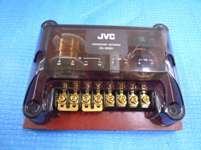  used present condition sending out goods JVC made CROSSOVER NETWORK CS-WDS1 (2 way separate * wood corn speaker. network parts only ) Japan Victor 